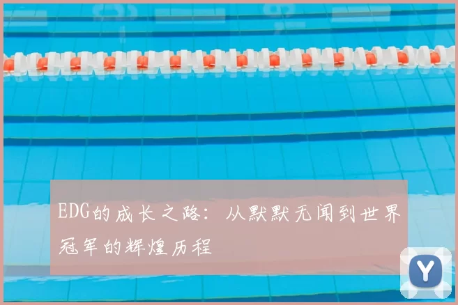 EDG的成长之路：从默默无闻到世界冠军的辉煌历程
