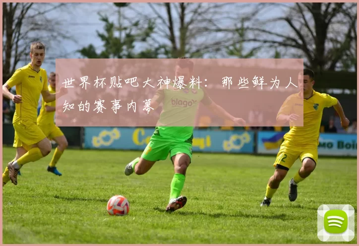 世界杯贴吧大神爆料：那些鲜为人知的赛事内幕